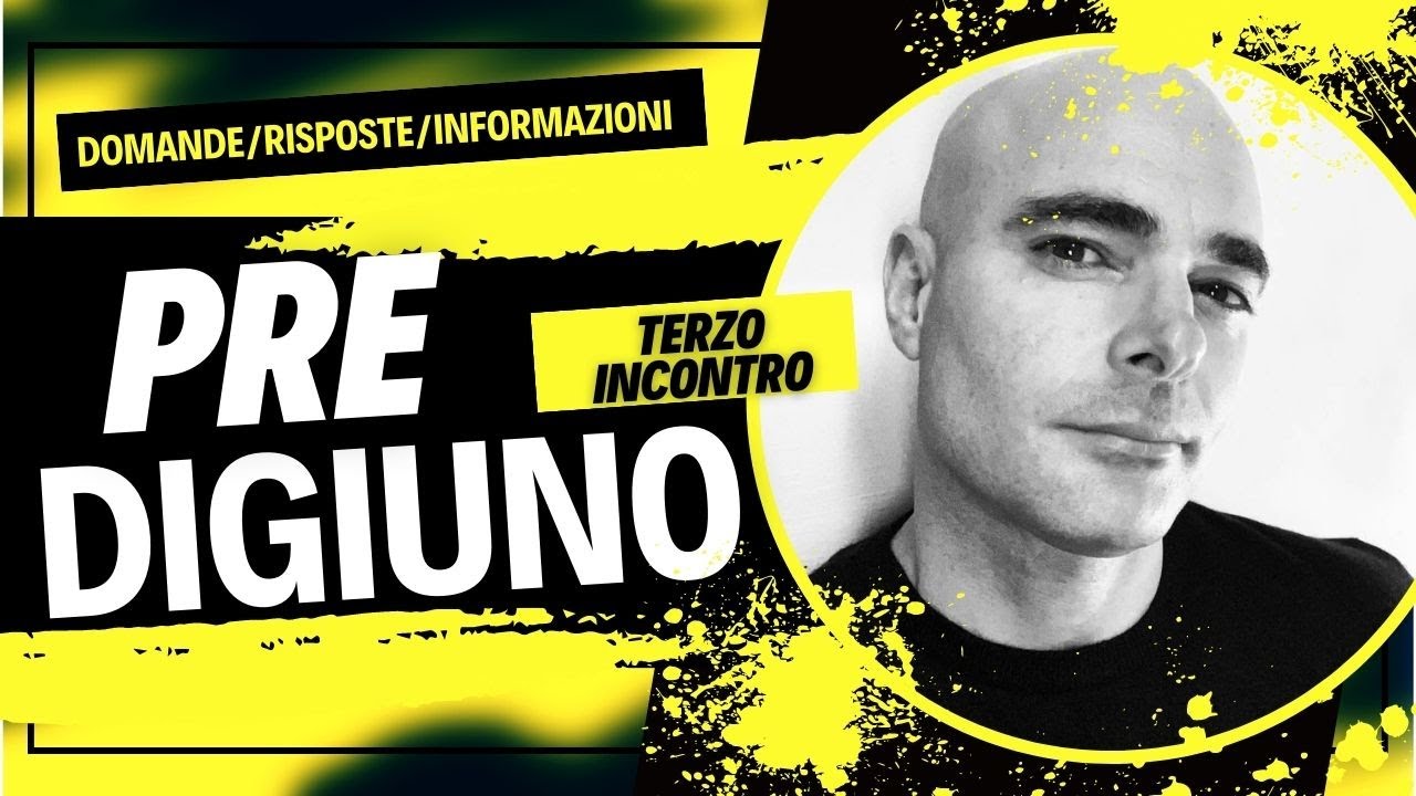 PRE DIGIUNO 3° incontro quaresima 2019 YouTube PRE DIGIUNO 3° incontro quaresima 2019 YouTube