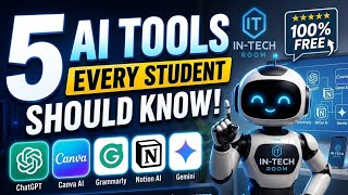  5 Secret AI Tools Every Student Needs (Before They Get Banned) #InTechRoom #FreeAITools