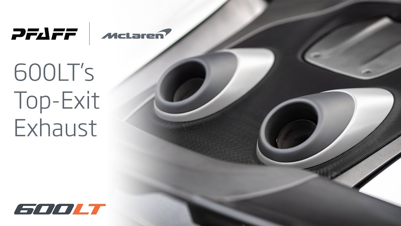 Benefits to the 600LT's Top-Exit Exhaust // Pfaff McLaren