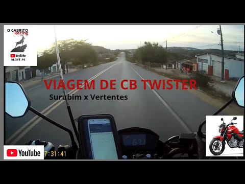 Entre Surubim e Vertentes de cb Twister 250 (ida final)