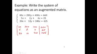 9.1 Augmented Matrices and Inserting Matrices in the TI 84 Plus CE