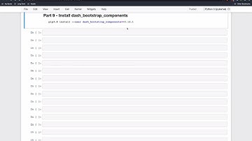 09 Install dash bootstrap components