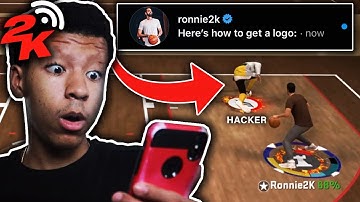 RONNIE2K GAVE ME HIS ACCOUNT TO BAN HACKERS IN NBA 2K20... HE HAS THE RAREST LEGEND BUILD IN 2K20...