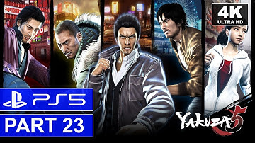 YAKUZA 5 REMASTERED | Part 23 | PS5 Story Walkthrough | [4K, HDR, 60FPS]