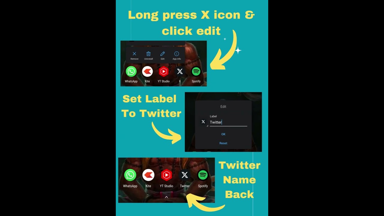 How To Change X App Name To Twitter