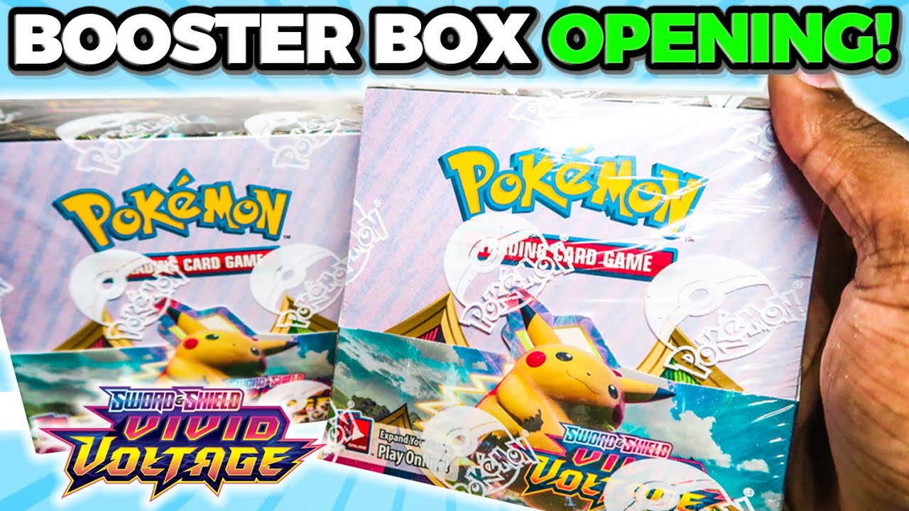 Pokemon Vivid Voltage Booster Box OPENING!