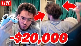 Adin Ross RAGES After losing $20,000 to YourRAGE...