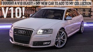 REVEAL! A V10 & SICK INTERIOR - MY NEW CAR! THE AUDI S8 V10 5.2L D3 - 4K - ADDITION TO MY COLLECTION