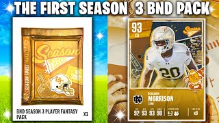 The First Season 3 BND Player Pack Opening! CFB 25!