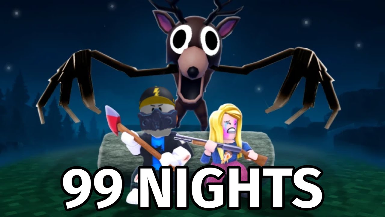 Surviving 99 Nights🔴LIVE🔴 Roblox Horror Game