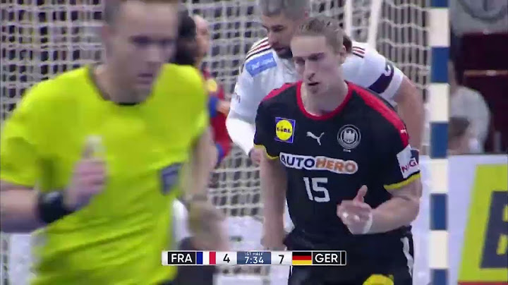 France vs Germany | Highlights | 28th IHF Men's World Championship, POL/SWE 2023