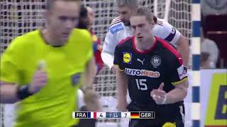 France vs Germany | Highlights | 28th IHF Men&#39;s World Championship, POL/SWE 2023