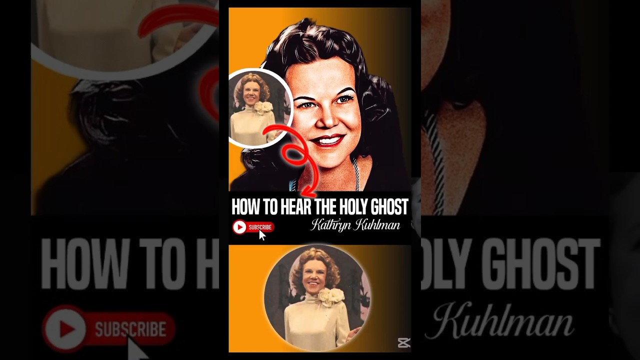 Kathryn Kuhlman - How To Hear The Holy Spirit