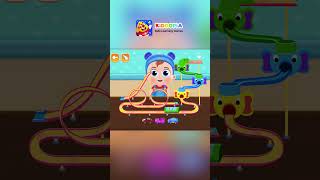 Baby John Plays With Race Car | Little Angel PlayTime | Vehicles For Kids | Kiddopia Games
