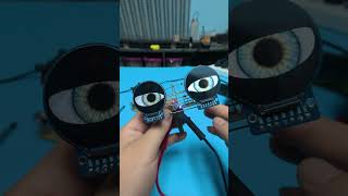 Add a pair of eyes to the robot