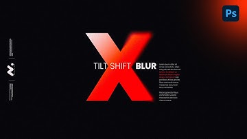 Tilt Shift Blur in Adobe Photoshop | FAST & EASY! | Photoshop 2025