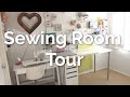 Craft Room Organization and Sewing Room Tour for 2020
