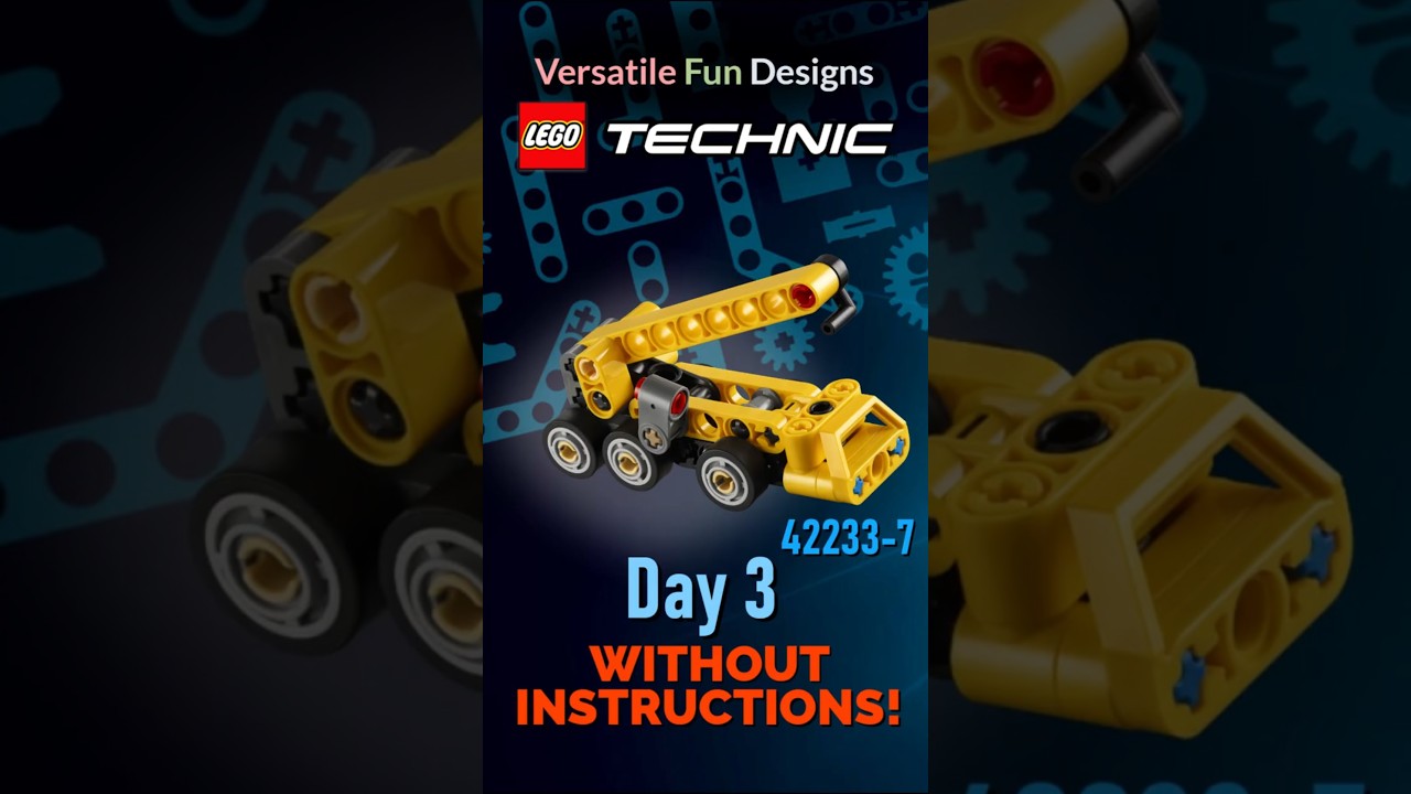 🏗️ Day 3 - LEGO Technic 