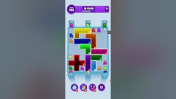 Drop Away Level 148 Solution Walkthrough