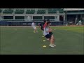 Warm up Sprint to Backpeddle