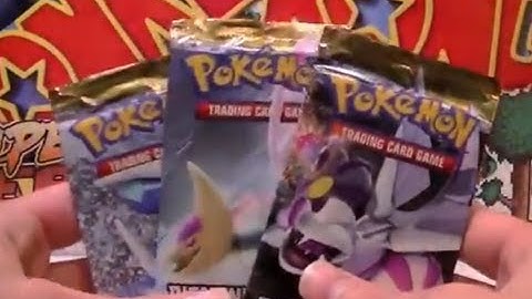 Opening 3 Pokemon Diamond and Pearl Great Encounters Booster Packs