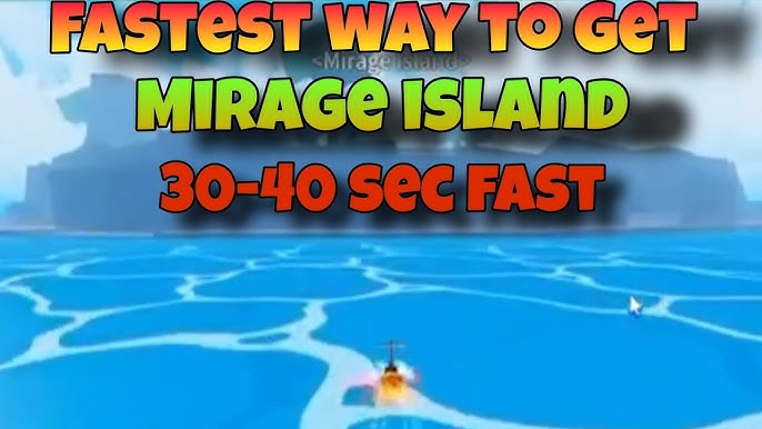 🏝️How to Find Mirage Island *Fast & Easy* on Blox Fruits 