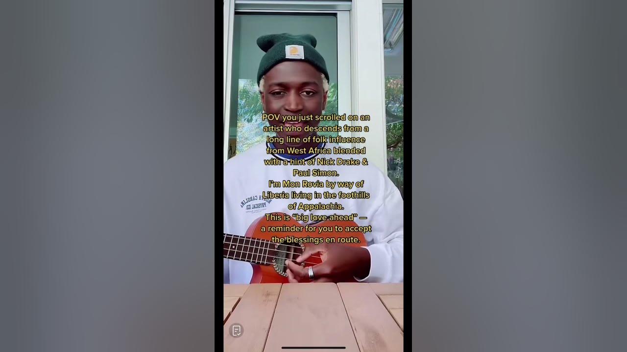 Big love ahead out everywhere #monroviaboy #songwriter #folkmusic #music #nickdrake #ukulele