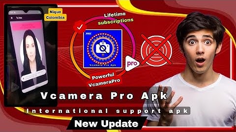 Nique Colombia With Vcamera  Pro. Virtual camera live assist. ★Vcamera Apk★
