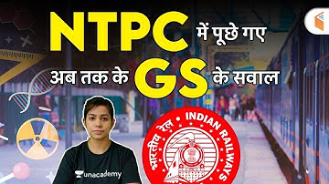 Railway NTPC Special | RRB NTPC GS Previous Year Questions by Krati Singh (Part-1)
