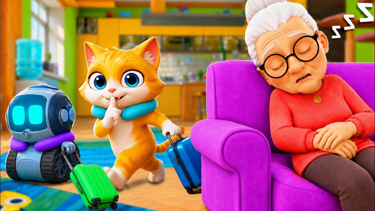 Nos Escapamos de VACACIONES sin la ABUELA!😺