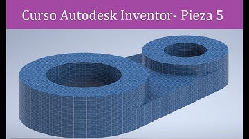 Curso Autodesk inventor  Pieza 5