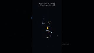 Details 3D Visualization of Solar System Using Python. #python #reels #shorts #trending Guide