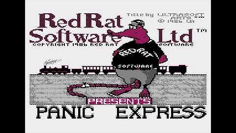 PANIC EXPRESS ( TITLE VERSION ) ATARI 800 XL - FULL GAME - 80´S NOSTALGIA