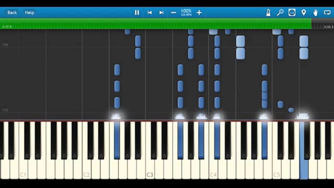 Galantis Runaway Synthesia Piano Tutorial YouTube