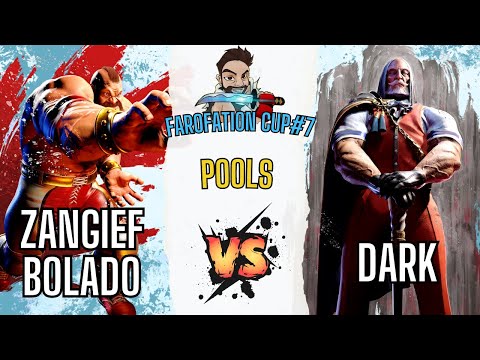 SF6 👊 Zangief Bolado (Zangief) vs Dark (JP) 👊 Farofation Cup #7 - Pools 
