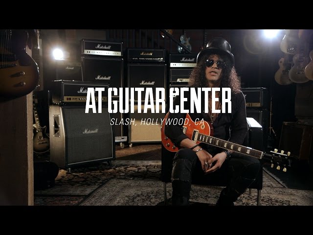 Slash At Guitar Center class=