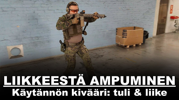 Liikkeestä ampumisen perusteet