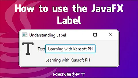 JavaFX Label Tutorial | 100% Perfect For Beginners