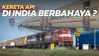 KAYAK GINI KONDISI KERETA API DI INDIA 🇮🇳‼️ Hunting Kereta Api di Purna (Trip India Eps. 4)