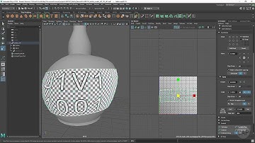 Basic UV Layouts in Maya 2018