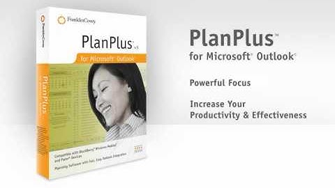 PlanPlus for Microsoft Outlook by FranklinCovey Planner Software