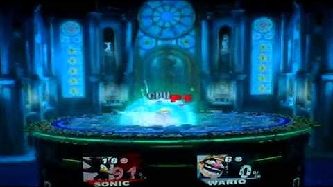 SSBB Shadow vs Wario
