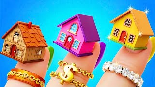 Преображение Комнаты для БЕДНЫХ vs БОГАТЫХ vs ГИГА-БОГАТЫХ! Самый Крутой Дом Побеждает!