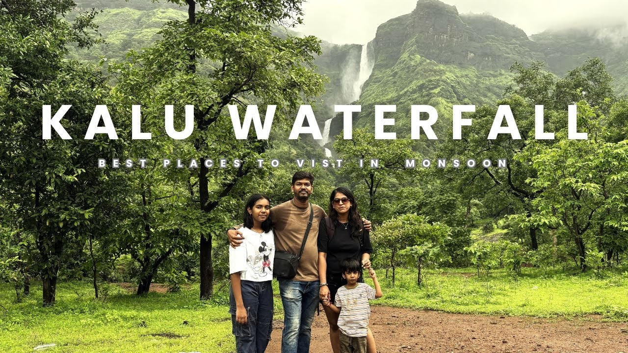 Kalu Waterfall Trek | Hidden Monsoon Paradise in Maharashtra 🌧 | Bhairavgad View & River Trails