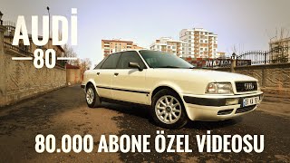 80.000 Abone Özel | Audi 80 İnceleme Test | Otomobil Günlüklerim