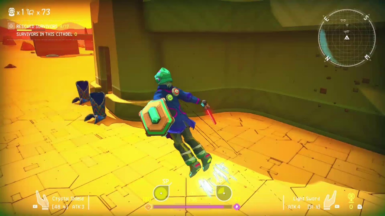 LIVE!  playing PixelJunk Raiders