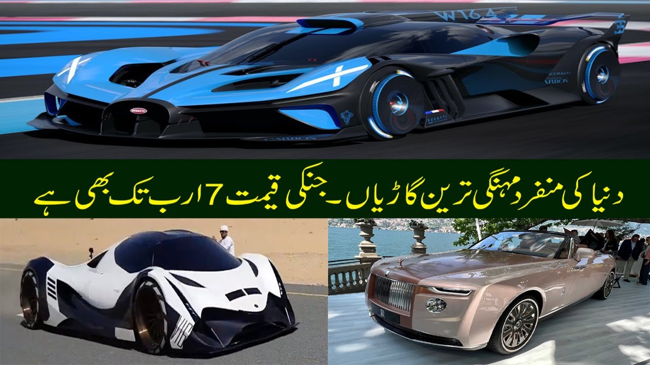 Top 10 Most Expensive Cars In The World Urdu/Hindi YouTube
