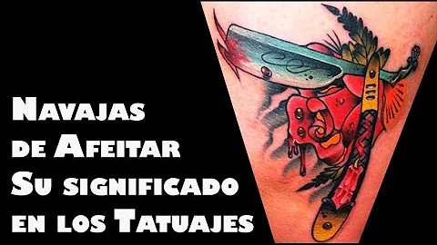¿Qué significa un tatuaje de navaja?