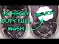 Full Wash: LG WM3500CW Heavy Duty, Work Pants