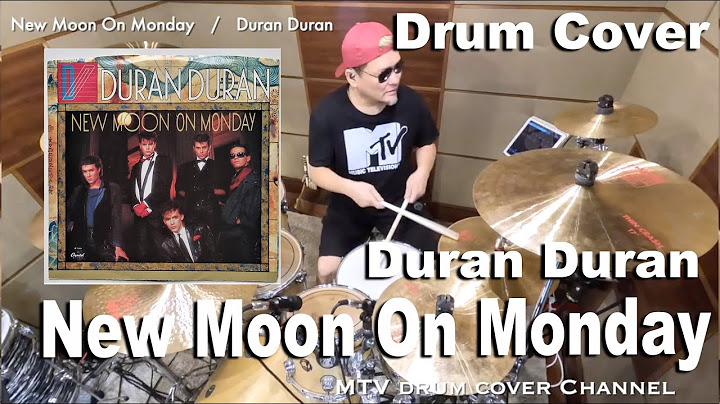 New Moon on Monday Drums version - Drums performance video thumbnail